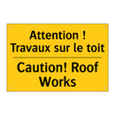 Attention ! Travaux sur le toit /.../ - Caution! Roof Works