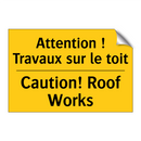 Attention ! Travaux sur le toit /.../ - Caution! Roof Works