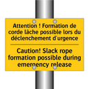 Attention ! Formation de corde  /.../ - Caution! Slack rope formation  /.../