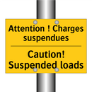 Attention ! Charges suspendues - Caution! Suspended loads