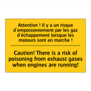 Attention ! Il y a un risque d'empoisonnement  /.../ - Caution! There is a risk of poisoning  /.../