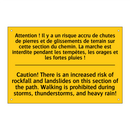 Attention ! Il y a un risque accru  /.../ - Caution! There is an increased  /.../