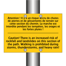 Attention ! Il y a un risque accru  /.../ - Caution! There is an increased  /.../