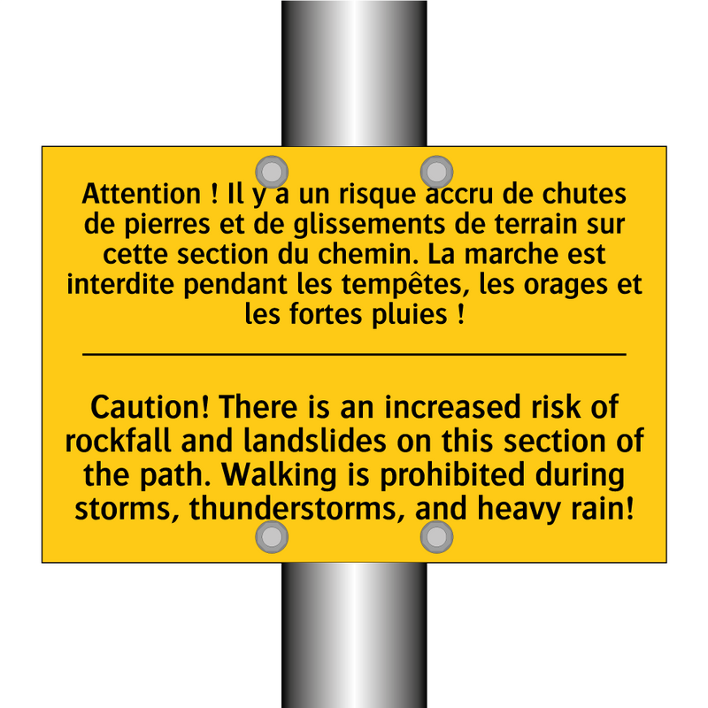 Attention ! Il y a un risque accru  /.../ - Caution! There is an increased  /.../