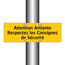 Attention Amiante Respectez les Consignes de Sécurité