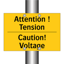 Attention ! Tension - Caution! Voltage