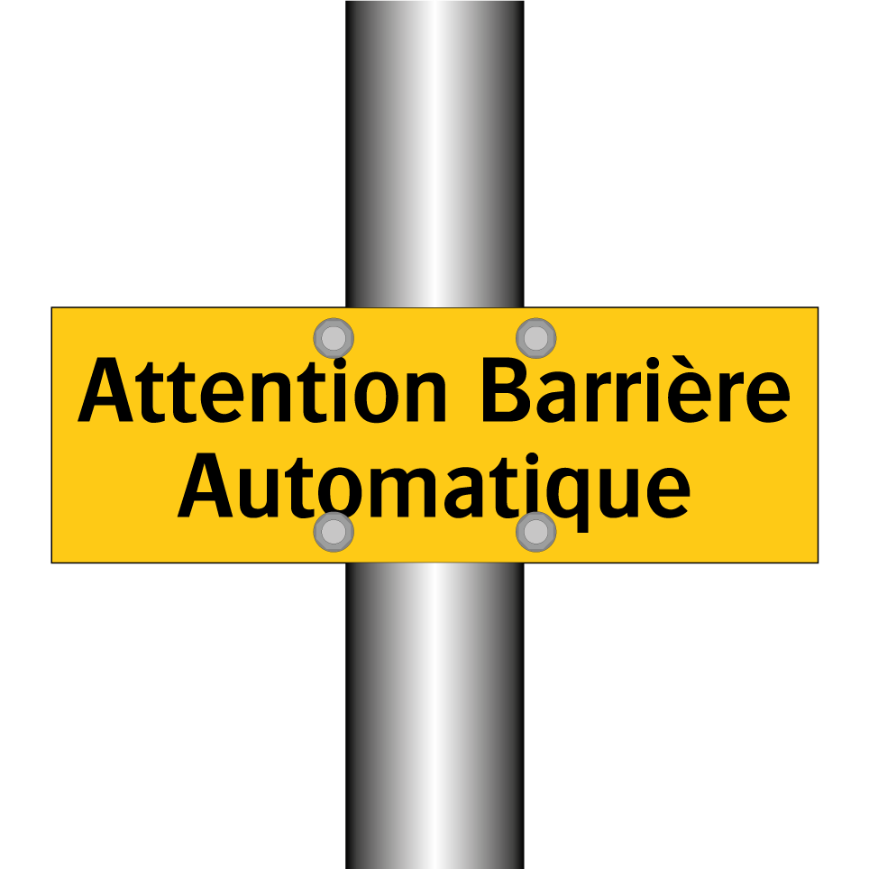 Attention Barrière Automatique