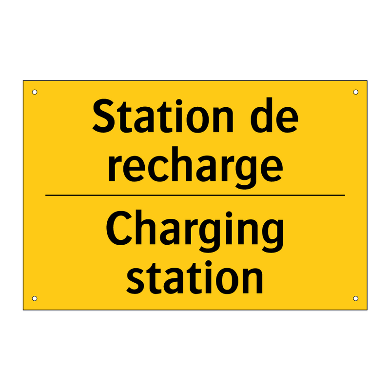 Station de recharge - Charging station