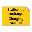 Station de recharge - Charging station