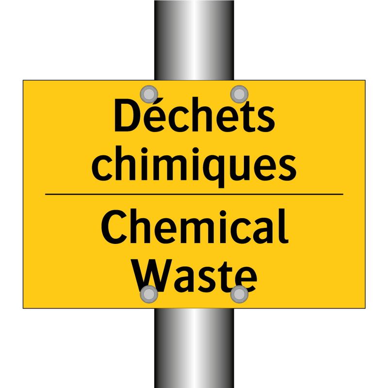 Déchets chimiques - Chemical Waste