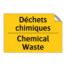 Déchets chimiques - Chemical Waste