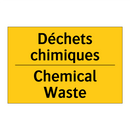 Déchets chimiques - Chemical Waste
