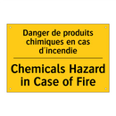 Danger de produits chimiques en  /.../ - Chemicals Hazard in Case of Fire /.../