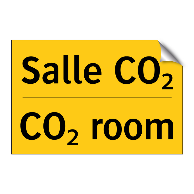 Salle CO₂ - CO₂ room