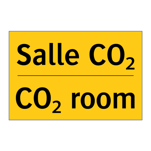 Salle CO₂ - CO₂ room