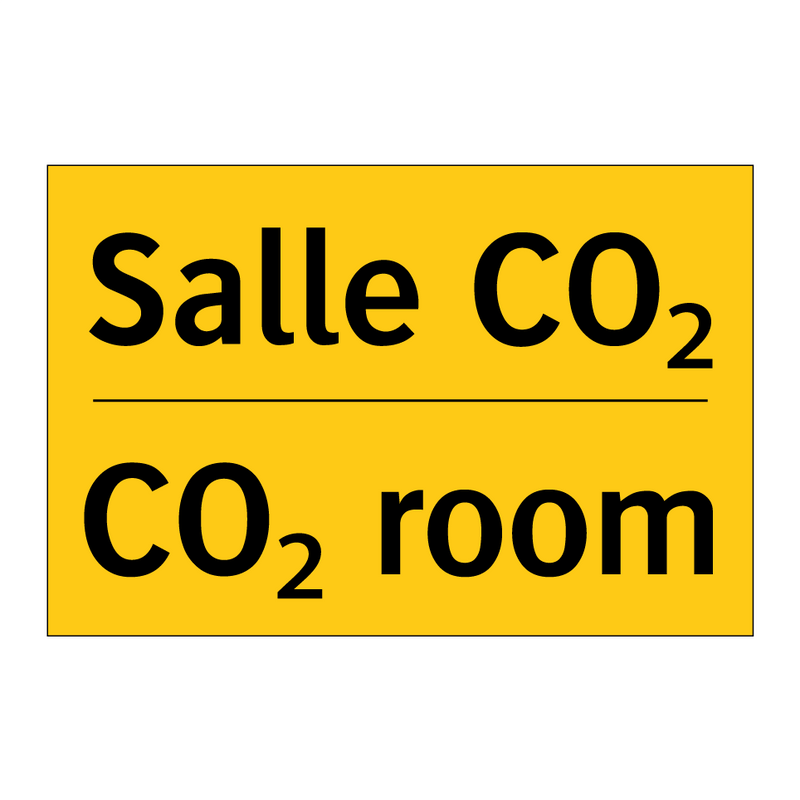 Salle CO₂ - CO₂ room