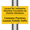 Locaux de l'entreprise Attention  /.../ - Company Premises Caution Forklift  /.../