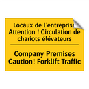 Locaux de l'entreprise Attention  /.../ - Company Premises Caution! Forklift  /.../