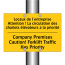 Locaux de l'entreprise Attention  /.../ - Company Premises Caution! Forklift  /.../