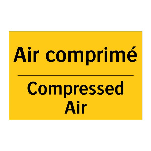 Air comprimé - Compressed Air