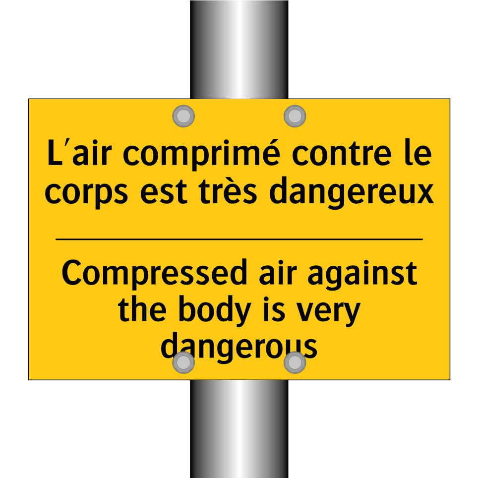 L'air comprimé contre le corps  /.../ - Compressed air against the body  /.../