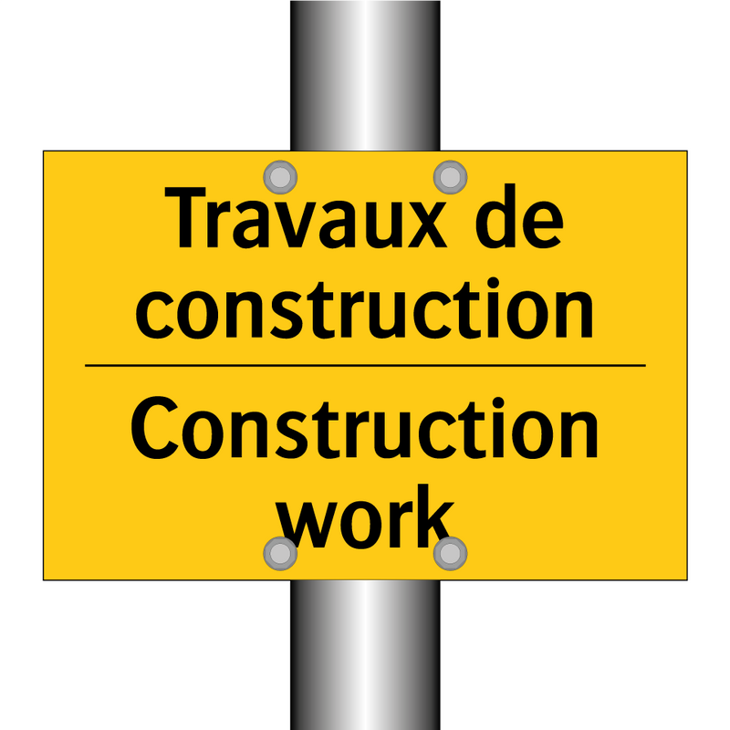 Travaux de construction - Construction work