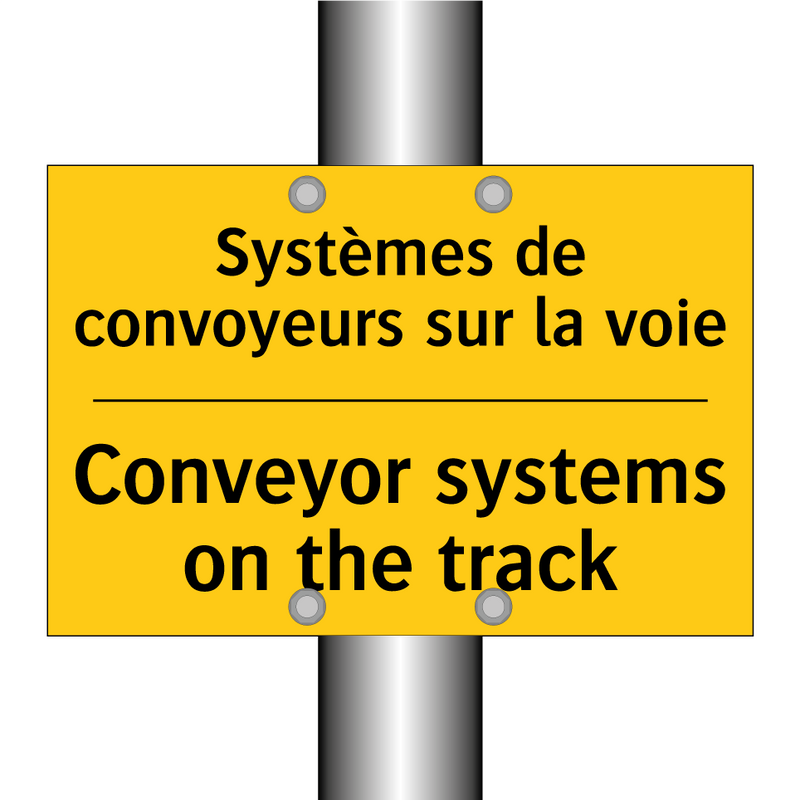 Systèmes de convoyeurs sur la  /.../ - Conveyor systems on the track