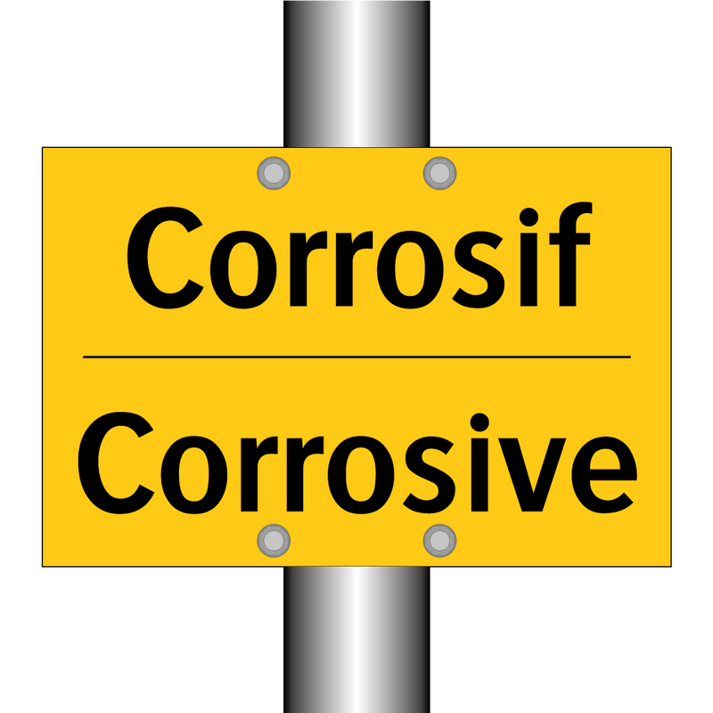 Corrosif - Corrosive