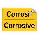 Corrosif - Corrosive