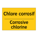 Chlore corrosif - Corrosive chlorine