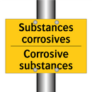 Substances corrosives - Corrosive substances