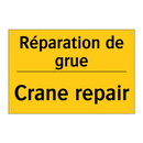 Réparation de grue - Crane repair