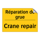 Réparation de grue - Crane repair