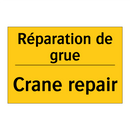 Réparation de grue - Crane repair