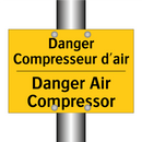 Danger Compresseur d'air - Danger Air Compressor