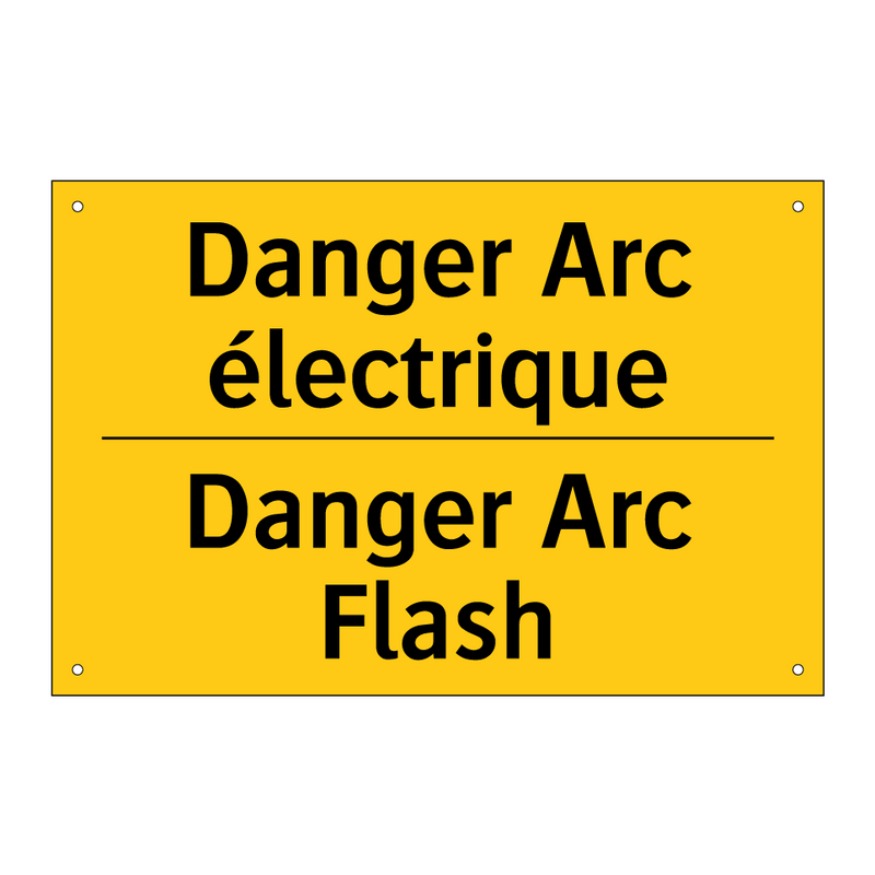 Danger Arc électrique - Danger Arc Flash