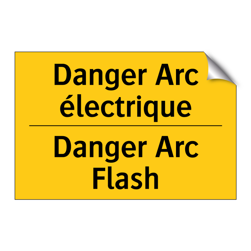 Danger Arc électrique - Danger Arc Flash