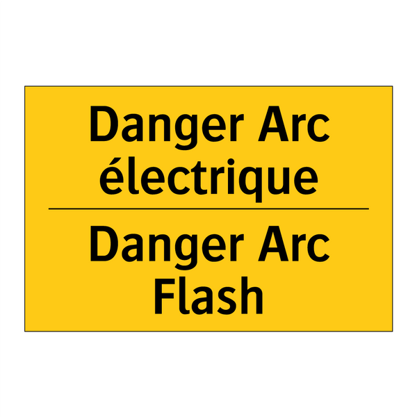 Danger Arc électrique - Danger Arc Flash