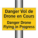 Danger Vol de Drone en Cours - Danger Drone Flying in Progress /.../