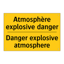 Atmosphère explosive danger - Danger explosive atmosphere