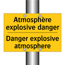 Atmosphère explosive danger - Danger explosive atmosphere