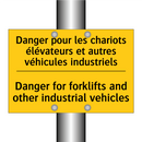 Danger pour les chariots élévateurs  /.../ - Danger for forklifts and other  /.../