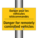 Danger pour les véhicules télécommandés /.../ - Danger for remotely controlled  /.../