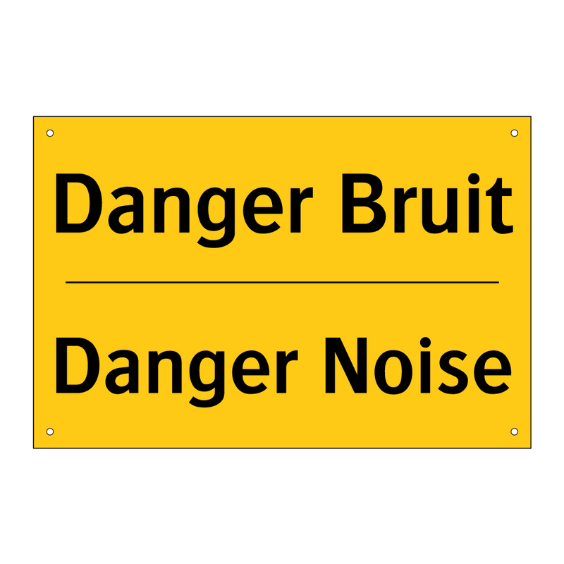 Danger Bruit - Danger Noise