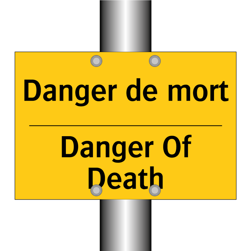 Danger de mort - Danger Of Death