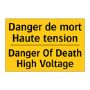 Danger de mort Haute tension - Danger Of Death High Voltage