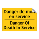 Danger de mort en service - Danger Of Death In Service