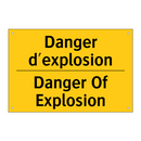Danger d'explosion - Danger Of Explosion