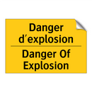 Danger d'explosion - Danger Of Explosion