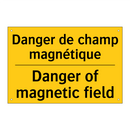 Danger de champ magnétique - Danger of magnetic field